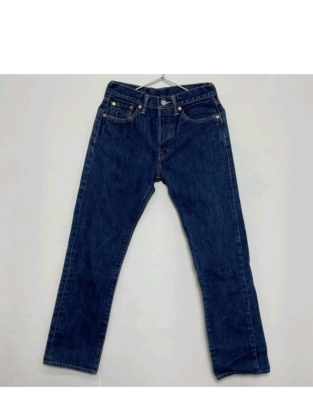 Levi's 501 Classic Model Straight Denim Rigid Denim Pants Unisex. 28x30 EUC OBO